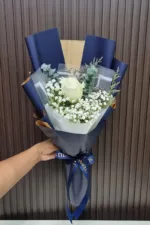 ช่อดอกกุหลาบดอกเดียว-SR1006 - Image 2