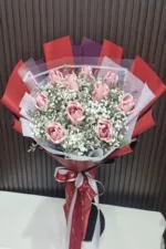 ช่อแบงค์พับดอกกุหลาบ-MA1030 - Image 3