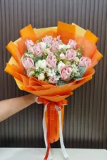 ช่อแบงค์พับดอกกุหลาบ-MA1008 - Image 3