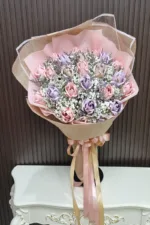 ช่อแบงค์พับดอกช่อเงิน