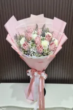 ช่อแบงค์พับดอกกุหลาบ-MA1032 - Image 5