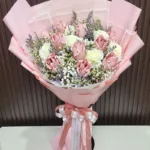 ช่อแบงค์พับช่อเงินรับปริญญา