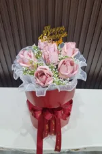 ช่อแบงค์พับดอกตั้งได้