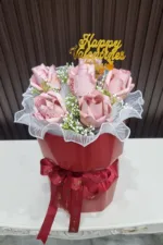 ช่อแบงค์พับดอกกุหลาบ-MA1037 - Image 4