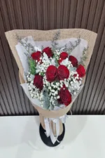 ช่อดอกกุหลาบแดง-RR1022 - Image 2