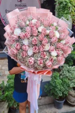 ช่อแบงค์พับดอกกุหลาบ-MA1010 - Image 2