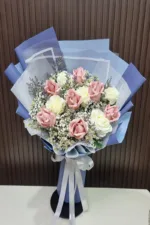 ช่อแบงค์พับดอกกุหลาบ-MA1034 - Image 2