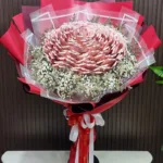 ช่อแบงค์ร้อยพับดอกใหญ่