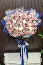 ช่อแบงค์พับดอกกุหลาบ-MA1009 - Image 3