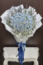 ช่อแบงค์ม้วนทำดอกไม้