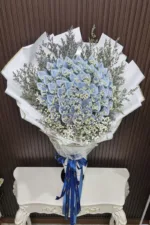 ช่อแบงค์ม้วนทำดอก