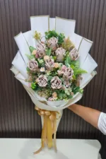 ช่อแบงค์พับดอกกุหลาบ-MA1033 - Image 2