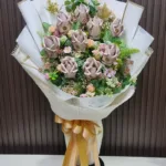 ช่อแบงค์พันพับดอกกุหลาบ