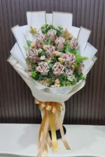 ช่อแบงค์พันพับดอกกุหลาบ