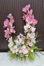 แจกันดอกกล้วยไม้ประดิษฐ์-AD1003 - Image 2