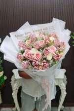 ช่อแบงค์พับดอกกุหลาบ-MA1041 - Image 2