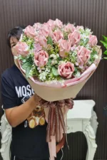 ช่อแบงค์พับดอกกุหลาบ-MA1038 - Image 4