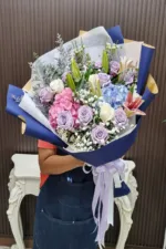 ช่อดอกไม้สดหลากสี-CF1001 - Image 3