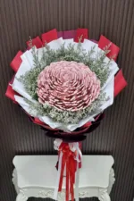 ช่อแบงค์ร้อยพับดอกใหญ่