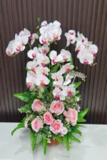 แจกันดอกกล้วยไม้ประดิษฐ์-AD1005 - Image 4