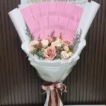 ช่อดอกไม้ประดิษฐ์ซองเปล่าใส่แบงค์เอง