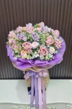 ช่อแบงค์พับดอกกุหลาบ-MA1039 - Image 2