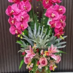 แจกันดอกกล้วยไม้ประดิษฐ์