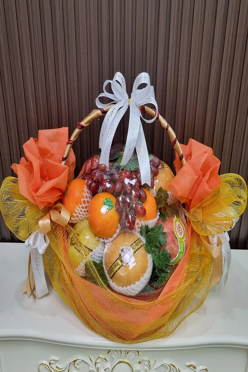 กระเช้าผลไม้ กระเช้าผลไม้สด