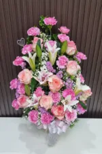 แจกันดอกไม้สด-FV1056 - Image 3