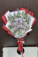 ช่อแบงค์ม้วนดอก