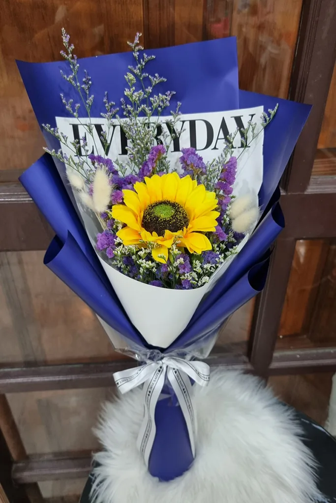 ช่อดอกทานตะวัน