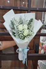 ช่อดอกไม้กับตุ๊กตาหมี-TR1006 - Image 3