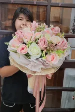 ช่อแบงค์พับดอกกุหลาบ-MA1054 - Image 5