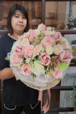 ช่อแบงค์พับดอกกุหลาบ-MA1054 - Image 4