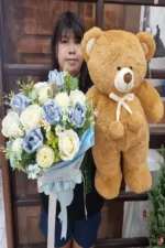 ช่อแบงค์กับตุ๊กตาหมี-GB1015 - Image 3