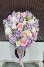 ช่อแบงค์พับดอกกุหลาบ-MA1052 - Image 2