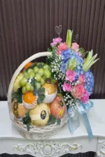 กระเช้าผลไม้ดอกไม้สด-BF1020 - Image 4