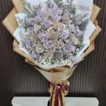 ช่อแบงค์ม้วนดอก