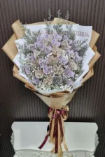 ช่อแบงค์ม้วนดอก