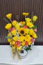 แจกันดอกไม้สีเหลือง-VF1063 - Image 3