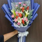 ช่อดอกไม้สด