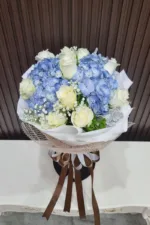 ช่อดอกไม้สดสีฟ้า-FB1014 - Image 5