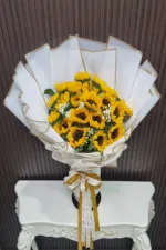 ช่อดอกทานตะวัน