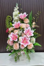 แจกันดอกไม้ประดิษฐ์-AL1023 - Image 2