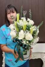 แจกันดอกไม้สด-VF1065 - Image 3