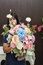 แจกันดอกไม้ประดิษฐ์-AM1017 - Image 2