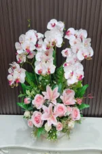 แจกันดอกกล้วยไม้ประดิษฐ์-AD1008 - Image 4