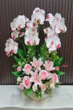 แจกันดอกกล้วยไม้ประดิษฐ์-AD1008 - Image 2