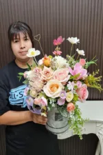 แจกันดอกไม้ประดิษฐ์-AM1019 - Image 3