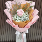 ดอกกุหลาบชมพู